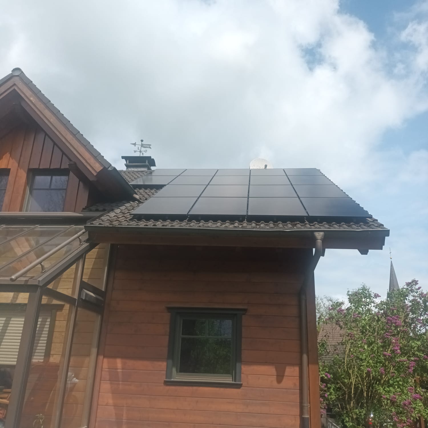 PV-Anlage am Einfamilienhaus